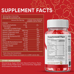 Global Health Naturals vegan women's multivitamin bottle side view showing dosage