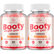 Glorithiventa Booty Gummies peach flavor bottle for a tasty daily routine.