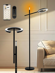 GLOWRIUM 10000 Lux lamp, front view, bright daylight-like glow for mood and focus