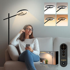 Glowrium lampara terapia luz 12000 lux, ambiente brillante para estados de ánimo elevados
