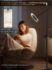 GLOWRIUM app and remote control interface, convenient smart lighting at your fingertips