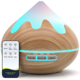 GLOXA diffuser side view showing a 500ml tank for extended aroma sessions.