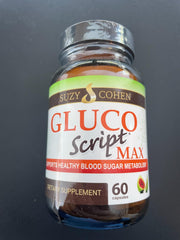 Gluco Script berberine capsules for daily wellness routine.