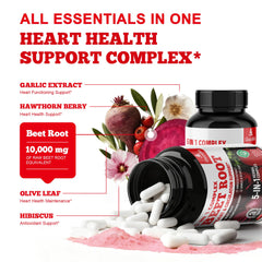 Hawthorn Berry and Hibiscus blend in GlucoBio for circulation and endurance support.