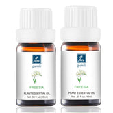 GM Gumili Freesia essential oil twin-pack bottles for aromatherapy