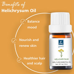 GM Gumili Helichrysum oil blended into a skincare cream