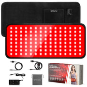 GMOWNW terapia de luz roja para el cuerpo, pad en uso para recuperación de la piel