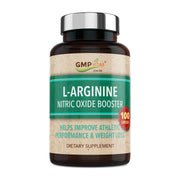 GMP Vitas Nitric Oxide bottle front view, may support healthy blood flow.