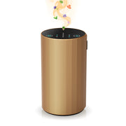 GMSYSW waterless diffuser golden front view for pure aroma in any room.