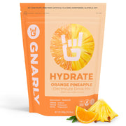 Gnarly Hydrate electrolyte bottle front view for daily hydration.