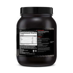 GNC AMP Sustained shake glass demonstrating rapid and 7-hour protein release benefits