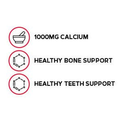 GNC Calcium Citrate 1000mg label closeup highlighting dairy-free formula.