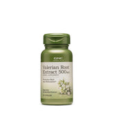 GNC Herbal Plus Valerian bottle front promotes relaxation and a calm evening.