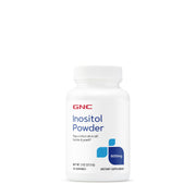 GNC Inositol Powder bottle 600mg on kitchen counter supports daily wellness