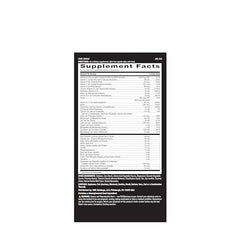 GNC Mega Men 50 Plus bottle back highlights ingredients and heart health support.