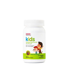 GNC Milestones Kids bottle of chewables for bone support and immune health.