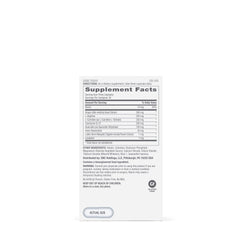 GNC Preventive Nutrition Blood Pressure formula label close-up highlights clinically studied ingredients.