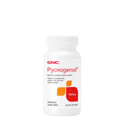 GNC Pycnogenol 100mg bottle for daily antioxidant support.