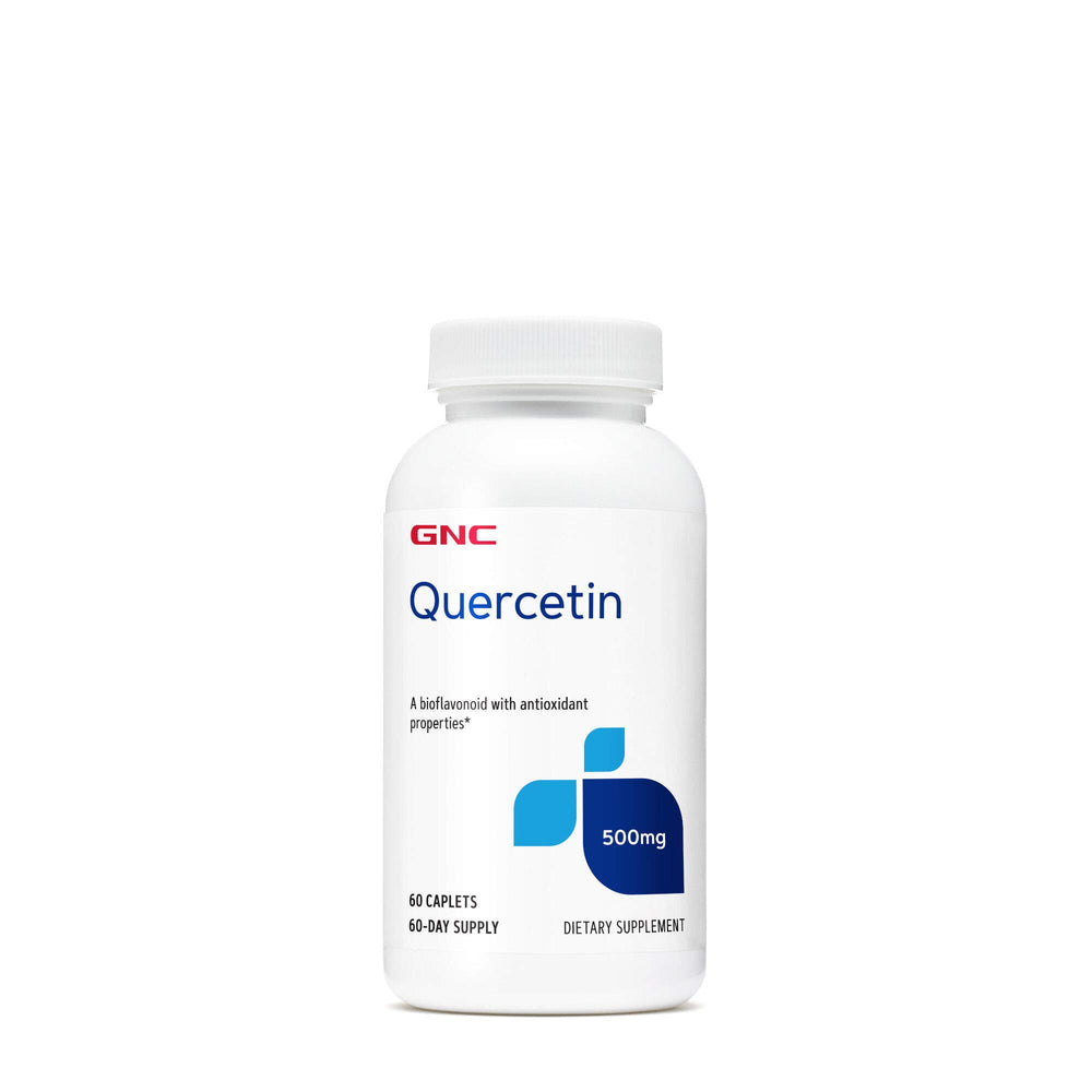 GNC Quercetin 500mg bottle front for daily wellness