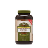 GNC Super Digestive Enzymes bottle front showing natural digestion support