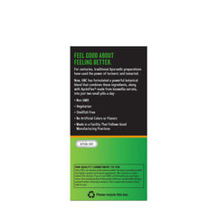 GNC TamaFlex Fast Acting outer packaging box illustrating fast-acting claim and daily use.