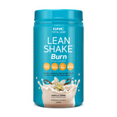 GNC Total Lean Lean Shake Burn bottle with Vanilla Creme for a protein-powered meal.