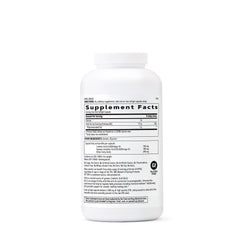 GNC Women's Evening Primrose Oil softgel capsules on a white background highlighting skin-friendly nutrients.