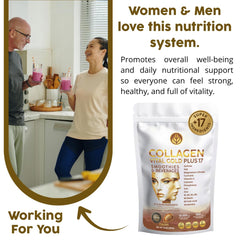 Gold Vital Life packaging front showcasing premium collagen product