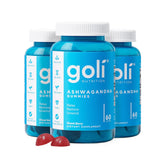 Goli Ashwagandha Gummies bottle for a simple daily wellness routine.