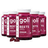 Goli Beets Cardio Gummies pack shot for easy daily wellness use