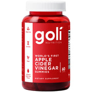 Goli front packaging showing vegan ACV gummies and benefits