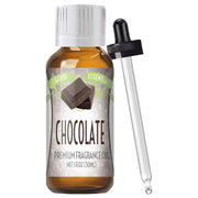 Good Essential chocolate fragrance oil in amber bottle for long-lasting aroma