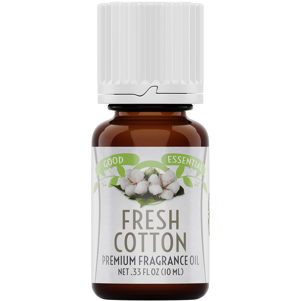 Good Essential Fresh Cotton fragrance oil bottle for refreshing laundry scents