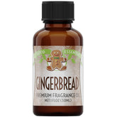 Good Essential Gingerbread Fragrance Oil 1oz bottle for diffusers and candles