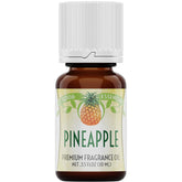 Good Essential pineapple fragrance oil bottle for candles and diffusers.