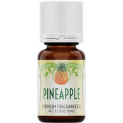 Good Essential pineapple fragrance oil bottle for candles and diffusers.