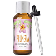 Good Essential Plumeria fragrance oil bottle in amber glass for diffusion