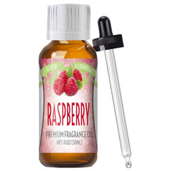 Good Essential Raspberry Fragrance Oil bottle offers a versatile scent for diffusers and crafts.