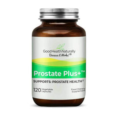 Good Health Naturally Prostate Plus bottle for daily prostate support