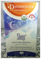 Good Life To Go Sleep tea box close-up highlighting organic infusion for a calming evening.