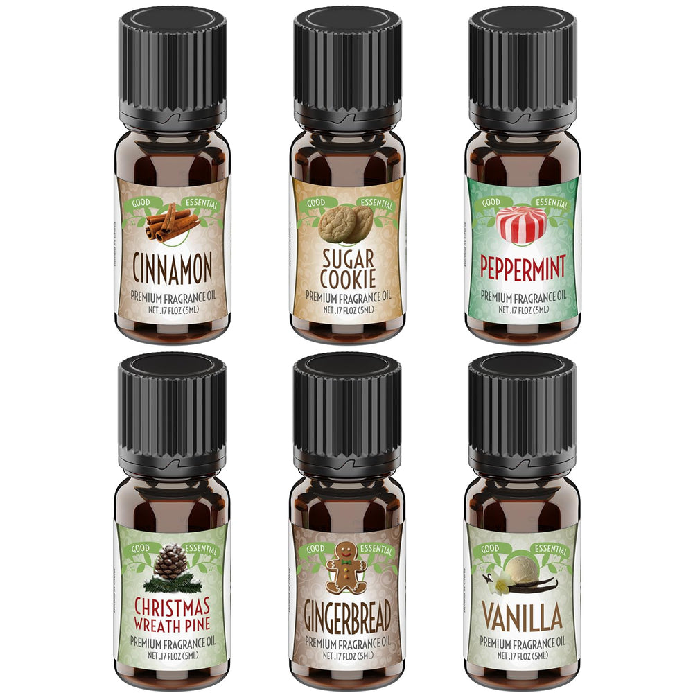 Goode Essential winter aromatherapy set front view for home fragrance ideas