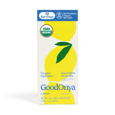 GOODONYA Organic Hydration packaging highlights organic certification for trusted daily hydration.