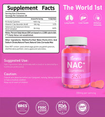 Pouring Goreta NAC Gummies symbolizes a convenient daily antioxidant ritual