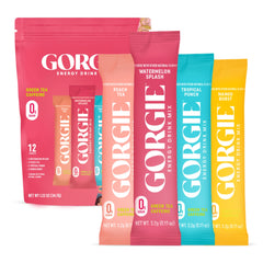 GORGIE bestsellers variety packets for on-the-go energy.
