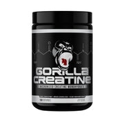 Gorilla Mind creatine monohydrate tub front for muscle-supporting supplementation