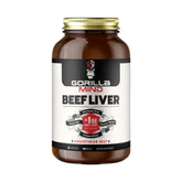 Gorilla Mind grass-fed beef liver capsules close-up for daily nutrient support