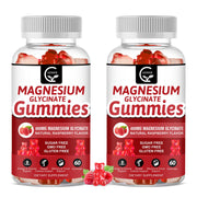 GORNVB magnesium glycinate gummies bottle for easy daily calm and mood support