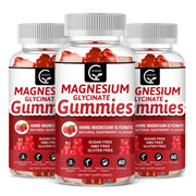 GORNVB magnesium gummies bottle front supports convenient daily calm
