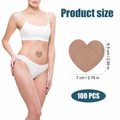 Gosknor belly button wrap covering, skin-tone color, breathable and comfortable.