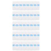 Gosknor castor oil patch pack front view with a 30-piece set for daily use